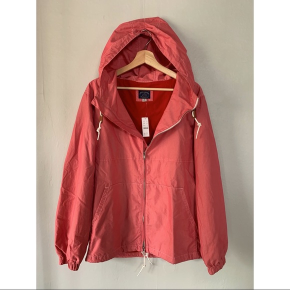 J Crew Garment Dyed Full Zip Anorak Size M - Picture 4 of 15